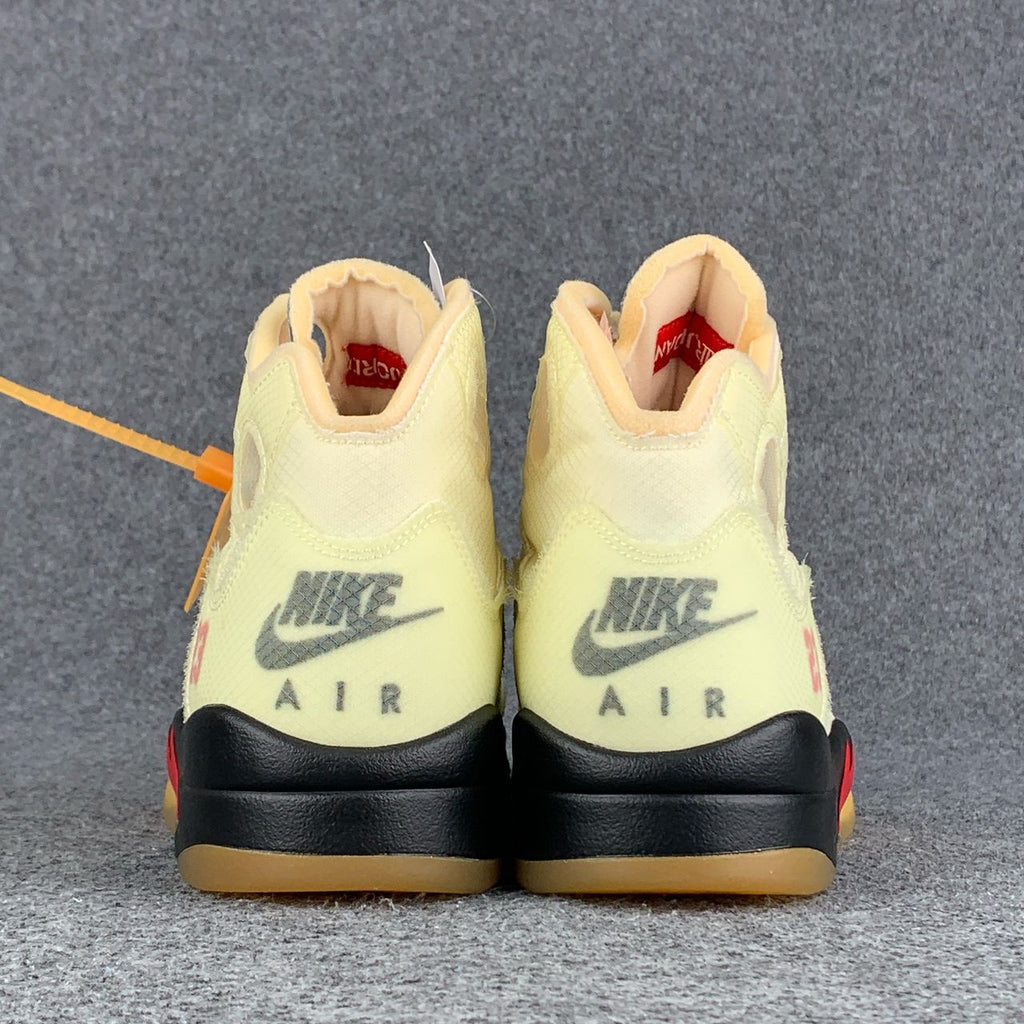 Off-White x Air Jordan 5 SP 'Sail'