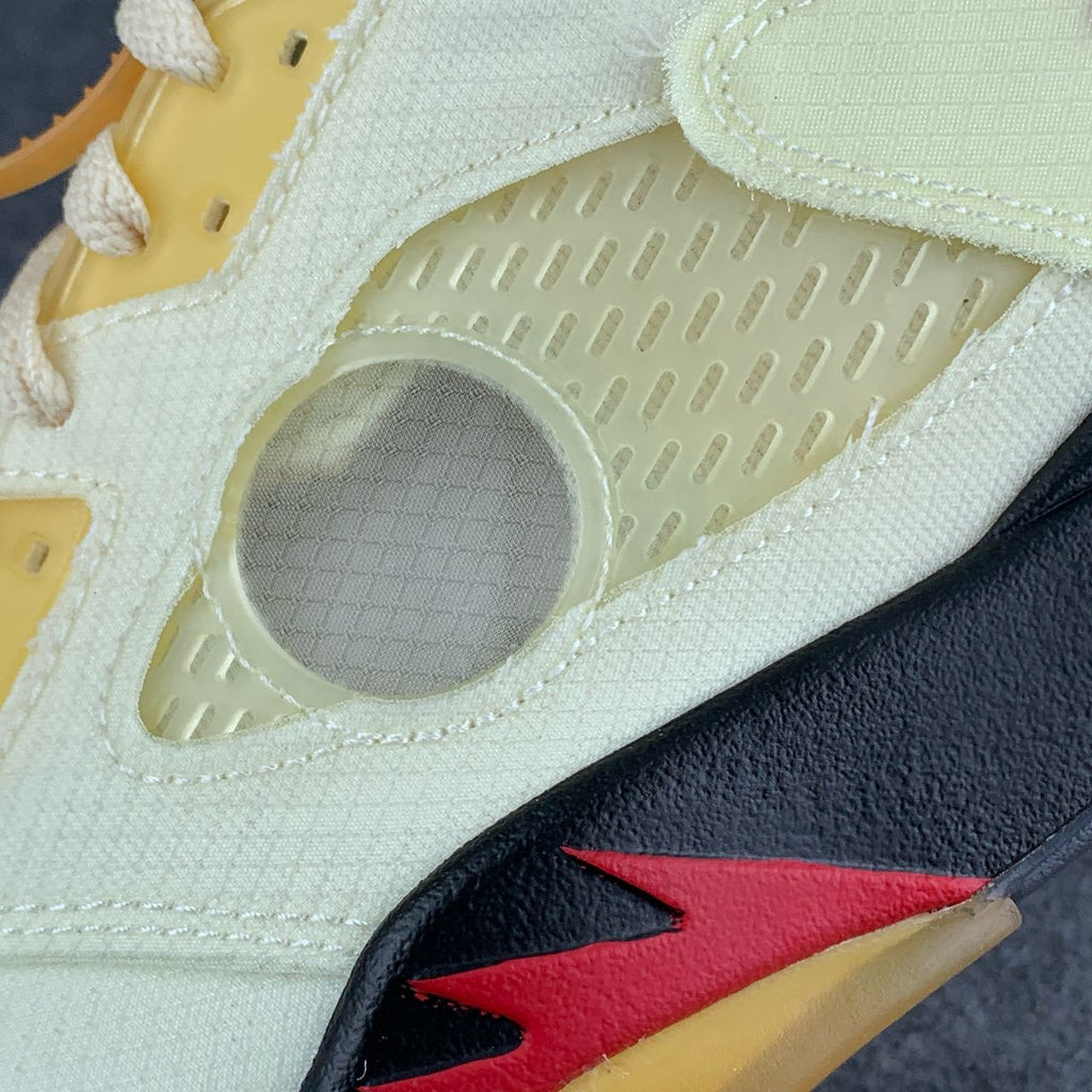 Off-White x Air Jordan 5 SP 'Sail'
